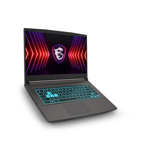 MSI Thin 15 B13UC-1851IT, Notebook Gaming, 15.6" FHD 144Hz, i7-13620H, Nvidia RTX 3050 4GB GDDR6, 16GB RAM DDR4 3200MHz, 512GB SSD PCIe4, WiFi 6E, Win 11 Home [Layout e Garanzia ITA] Nero