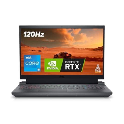 Dell Inspiron G15 5530 Gaming Portatile 15.6" FHD 120Hz (1920 x 1080), Intel Core i5-13450HX, NVIDIA GeForce RTX 3050, 16 GB RAM, 512 GB SSD, Windows 11 Home, Tastiera Italiana, Grigio Scuro Ombra
