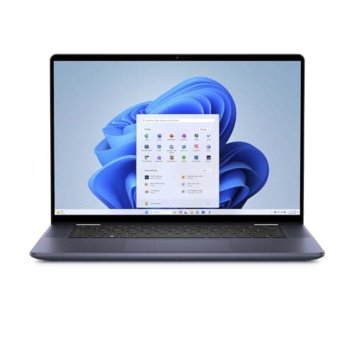 Dell Inspiron 7640 2 in 1 Laptop 16.0 2.5K Touchscreen Display Intel Evo Edition - Intel Core Ultra 7-155H, 16GB LPDDR5X RAM, 1TB SSD, Intel Arc Graphics, Windows 11 Home - Midnight Blue
