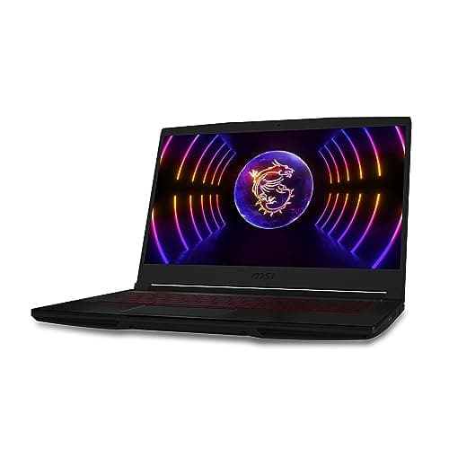 MSI Thin GF63 12UCX-817XIT, Notebook Gaming 15.6" FHD, Intel i5-12450H, Nvidia RTX 2050 4GB GDDR6, 16GB RAM DDR4 3200MHz, 512GB SSD M.2 PCIe 4, WiFi 6, No-OS [Layout e Garanzia ITA] Nero