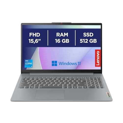 Lenovo IdeaPad Slim 3 Notebook 15,6” FHD (1920x1080), Intel Core i5-13420H, RAM 16GB, 512GB SSD M.2, Grafica Integrata Intel UHD Graphics, WiFi 6, Windows 11 - Arctic Grey