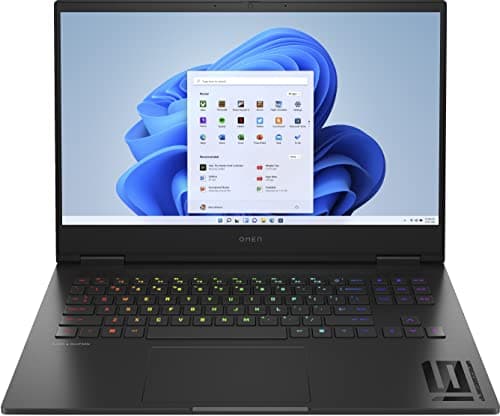 HP Omen - Computer portatile da gioco, schermo IPS da 16,1" FHD 165 Hz Intel Core i7-14700HX, 32 GB di RAM DDR5, SSD 1 TB - NVIDIA GeForce RTX 4070 (8 GB) Windows 11 QWERTZ, nero