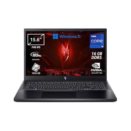 acer Nitro V 15 ANV15-51-99H6 Notebook Gaming, Processore Intel Core i9-13900H, Ram 16 GB DDR5, 1024 GB SSD, Display 15.6" FHD IPS 165 Hz LED LCD, NVIDIA GeForce RTX 4060 8 GB, Windows 11 Home
