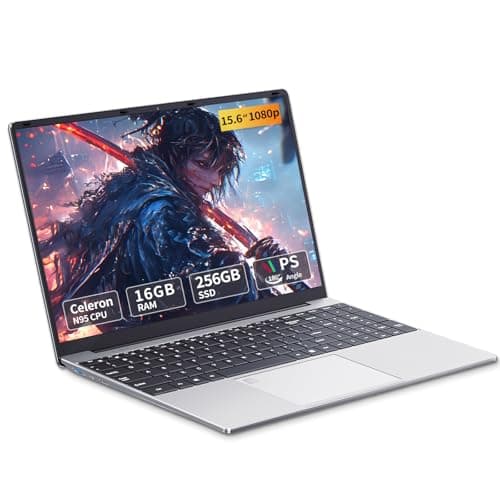 Portatile PC 15,6 pollici, Notebook 16GB RAM SSD 512 GB Celeron N95, Computer portatile Win11 Pro IPS Full HD 1920 x 1080, sblocco con impronta digitale e tastiera retroilluminata full size Laptop