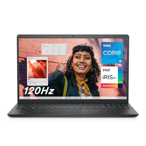 Dell Inspiron 15 3530 Portatile, Schermo 15.6" FHD 120Hz (1920 x 1080), Intel Core i5-1334U, Grafica Intel Iris Xe, 16 GB RAM, 512 GB SSD, Windows 11 Home, Tastiera Italiana, Nero