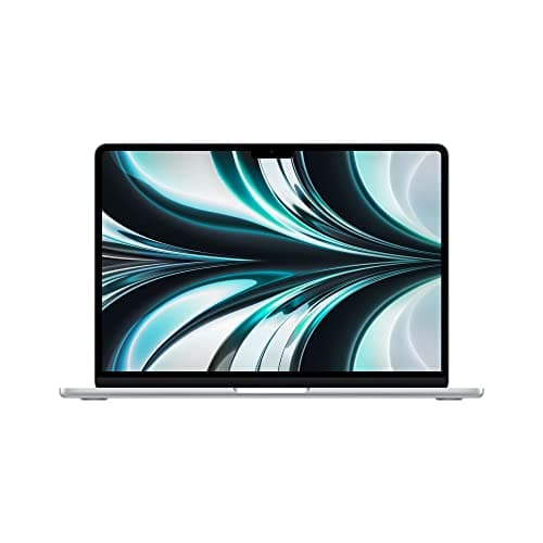 Apple 2022 MacBook Air Portatile con chip M2: display Liquid Retina 13,6", CPU 8 core e GPU 8 core, 16GB di RAM, 256GB di archiviazione​​​​​​​ SSD storage, tastiera retroilluminata; ​​​​​Argento