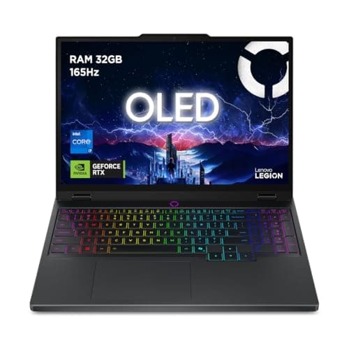 Lenovo Legion 5 Gaming Laptop - Display OLED WQXGA 15" 165Hz, Nvidia GeForce RTX 5070 8GB, Intel Core i7-13650HX, RAM 32GB, SSD 1TB, Windows 11 Home, Tastiera RGB italiana - Eclipse Black