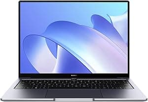 Huawei Matebook 14 2021 Laptop, Display 2K Fullview Notebook 14 Pollici Pc Portatile, Intel Core I5-1135G7, 8 Gb Ram, Grigio