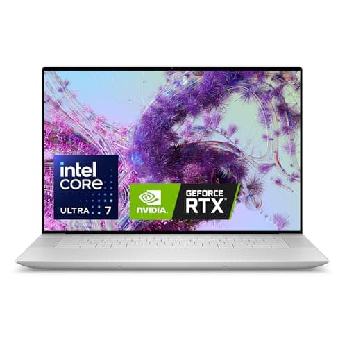 Dell XPS 16 (9640) Laptop Copilot+ 16,3'' FHD+ 120 Hz, Intel Core Ultra 7 155H, 16 GB RAM, 1 TB SSD, Nvidia GeForce RTX 4050, Windows 11 Pro, Tastiera retroilluminata QWERTY - Platino