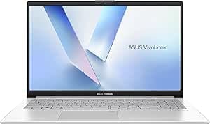 ASUS Vivobook Go 15 E1504FA#B0FZLC5XDR, Notebook con display 15.6" IPS, Anti-glare, 60Hz, processore AMD AMD RYZEN 5 40, RAM 16GB, 512GB SSD, WIN11 Home, Argento