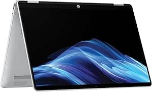 HP OmniBook 5 Flip x360 14-fp0001sl Convertibile, Intel Core i3 1315U, 8GB RAM, 512GB SSD, Display 14" 2K Touch IPS, Intel UHD Graphics, PrivacyCam TNR 1080p, Windows 11, Argento