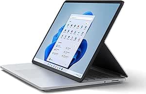Microsoft Surface Laptop Studio, 14,4" Processore Intel Core H35 i7-11370H 16GB/512GB Wi-Fi Platino Grafica NVIDIA GeForce RTX️3050 Ti