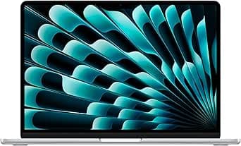 Apple 2024 MacBook Air 13" Portatile con chip M3: display Liquid Retina da 13,6", 24GB di memoria unificata, 512GB di archiviazione SSD, CPU 8-core e GPU 10-core. Argento