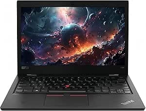 Lenovo ThinkPad L380 Computer portatile professionale, 13,3 pollici HD (1366 × 768), Intel Core i7-8550U, 8 GB RAM, 256 GB SSD, tastiera QWERTZ, Windows 11 Pro (ricondizionato)