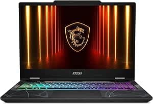 msi Cyborg 15 B2RWFKG-077IT, Notebook Gaming 15.6" FHD 144Hz, Intel Core 7 240H, Nvidia RTX 5060 8GB GDDR7, 16GB RAM DDR5 5600MHz, 1TB PCIe4, WiFi 6E, Win 11 Home [Layout e Garanzia ITA]