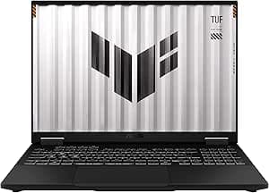 ASUS TUF Gaming A16 (2025) con NVIDIA® GeForce RTX™ 5060 8GB GDDR7, Display da 16" Anti-glare, 165Hz, processore AMD Ryzen™ 7 260, RAM 16GB, 1TB SSD, Win11 Home, Grigio, Layout ITA
