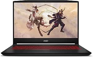 MSI Katana GF66 12UC-075IT, Notebook Gaming 15.6" FHD 144Hz, Intel I7-12700H, Nvidia RTX 3050 4GB GDDR6, 16GB RAM DDR4 3200MHz, 512GB SSD M.2 PCIe 4.0, WiFi 6, Win 11 Home [Layout e Garanzia ITA]