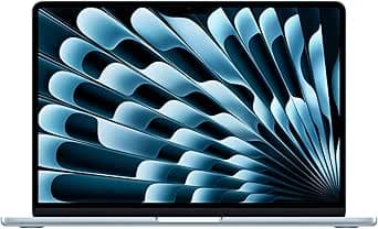 Apple MacBook Air 13'' con chip M5: progettato per l’AI, display Liquid Retina da 13,6'', 16GB di memoria unificata, 1 TB di archiviazione SSD, 10 CPU, 10 GPU, Wi Fi 7 – Celeste