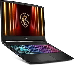 msi Katana 15 HX B14WFK-495IT, Notebook Gaming 15.6" FHD 144Hz, Intel Core i9-14900HX, Nvidia RTX 5060 8GB GDDR7, 1TB SSD PCIe4, 16GB RAM DDR5, WiFi 6E, Win 11 Home [Layout e garanzia ITA]