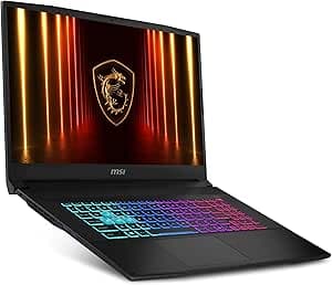 msi Katana 17 HX B14WGK-018IT, Notebook Gaming 17.3" QHD 240Hz, Intel i7-14650HX, Nvidia RTX 5070 8GB GDDR7, 16GB DDR5, 1TB SSD PCIe4, WiFi 6E, Win 11 Home [Layout e Garanzia ITA]
