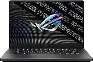ROG Zephyrus G15 GA503RS, Notebook Gaming con Monitor 15,6" WQHD Anti-Glare, 240Hz, AMD Ryzen 9 6900HS, RAM 16GB, 1TB SSD, grafica NVIDIA GeForce RTX 3080 8GB GDDR6, Windows 11 Home, grigio