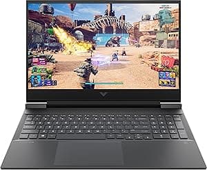 HP - Gaming Victus 16-e0005sl Notebook, AMD Ryzen 7 5800H, RAM 16GB, 512GB SSD NVME PCIe M.2, Display 16,1" FHD 144Hz IPS, Grafica Nvidia RTX 3050 Ti da 4GB, Wi-Fi 6, BLE 5.2, Windows 11, Nero