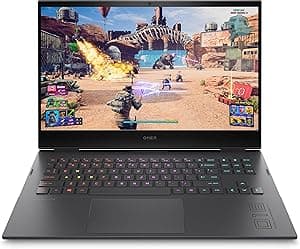 HP - Gaming OMEN 16-C0004SL Notebook, AMD Ryzen 7 5800H, 16GB Ram DDR4, 512GB SSD NVMe PCIe, Display 16,1" FHD 144Hz IPS, Grafica AMD Radeon RX 6600M 8GB di GDDR6, Wi-Fi 6, Windows 11 Home, Nero
