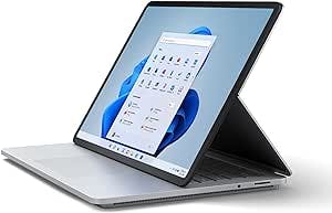 Microsoft Surface Laptop Studio, 14,4" Processore Intel Core H35 i7-11370H 16GB/512GB Wi-Fi Platino Grafica NVIDIA GeForce RTX️3050 Ti