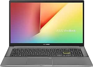 ASUS VivoBook S15 M3502QA#B09R2B4H3W, Notebook con Monitor 15,6" OLED 2,8K Anti-Glare, AMD Ryzen 5 5600H, RAM 8GB, 512GB SSD PCIE, Windows 11 Home, Indie Black