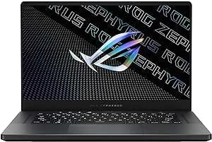 ASUS Rog Zephyrus G15 Ga503Rs, Notebook Gaming Con Monitor 15,6", 240Hz, Ram 16Gb, 1Tb Ssd, Grafica Nvidia Geforce Rtx 3080 8Gb Gddr6, Windows 11 Home, Eclipse Gray, ‎35.5 x 24.3 x 1.99 cm; 1.9 Kg
